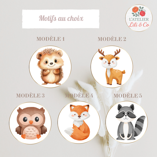 Tote bag collection "La petite tribu des bois"
