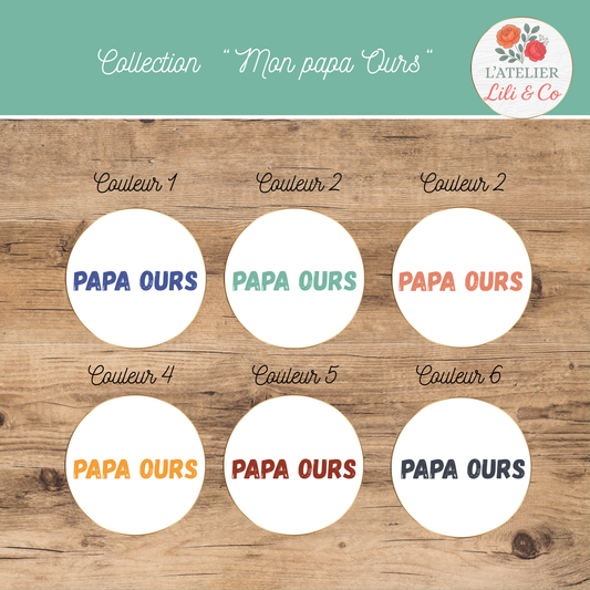 Gourde "Mon ours à moi"