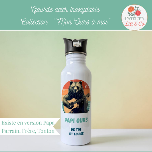 Gourde "Mon ours à moi"