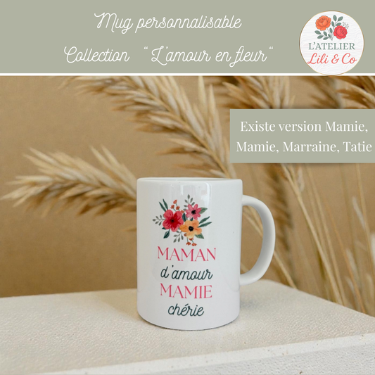 Mug collection "L'amour en fleurs"