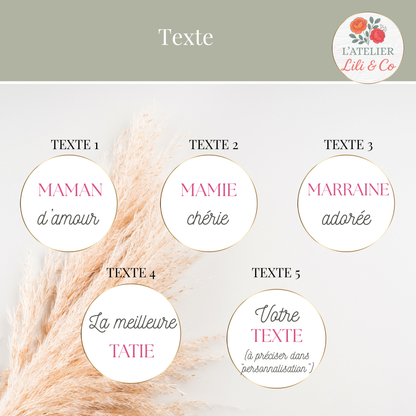 Gourde collection "L'amour en fleur"