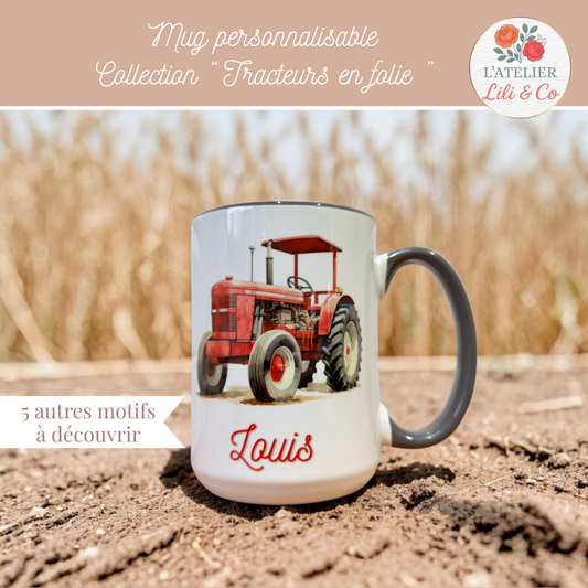 Mug collection "Tracteurs en folie"