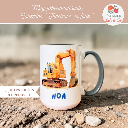 Mug collection "Tracteurs en folie"