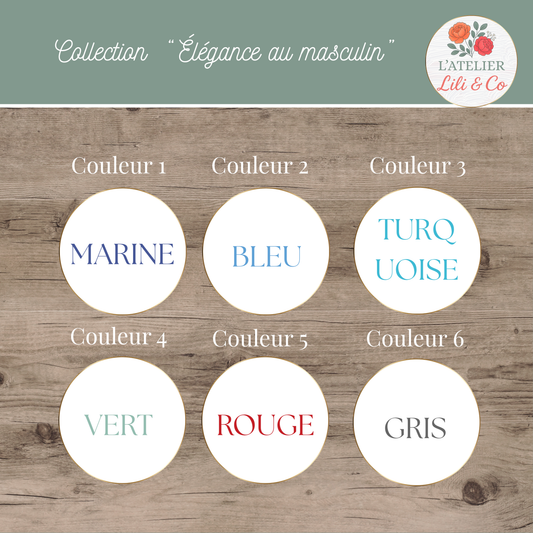 Mug collection "Élegance au masculin"