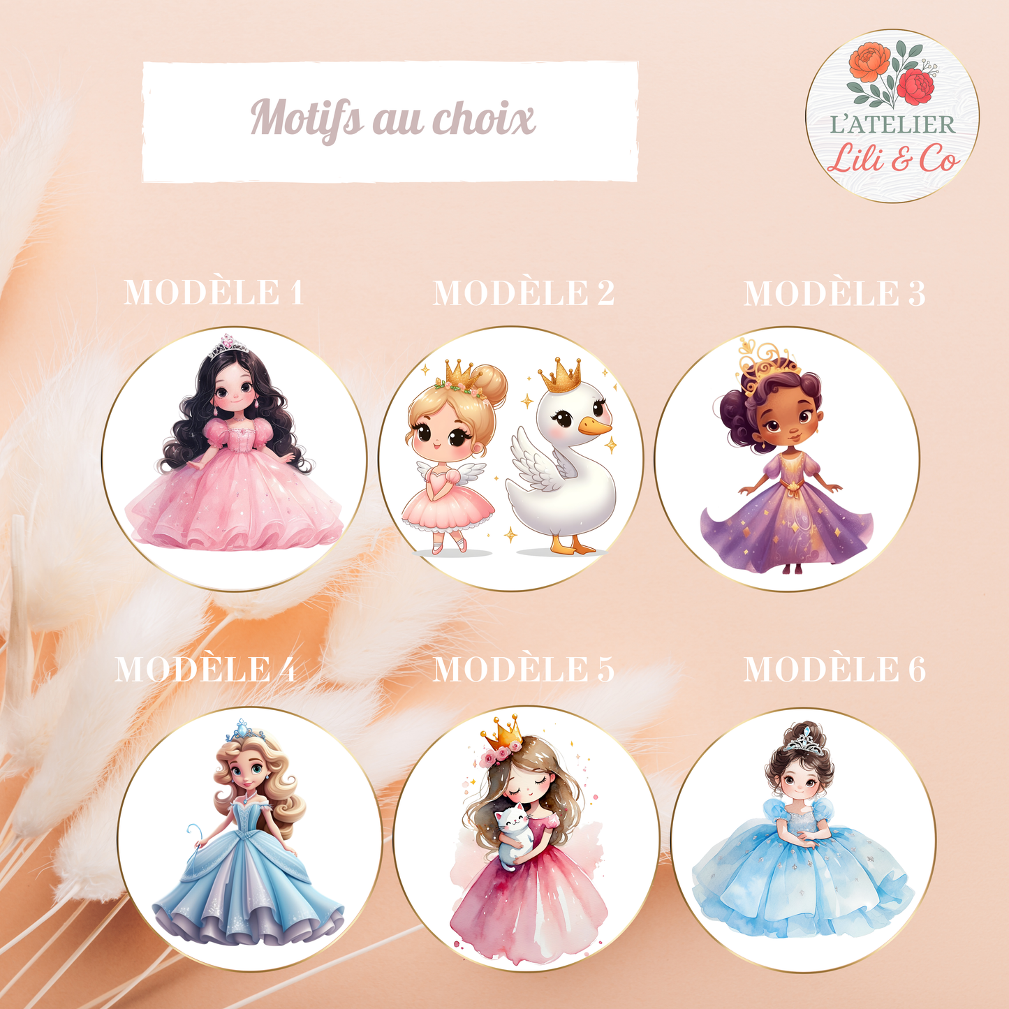 Tote bag collection "Princesses en herbe"