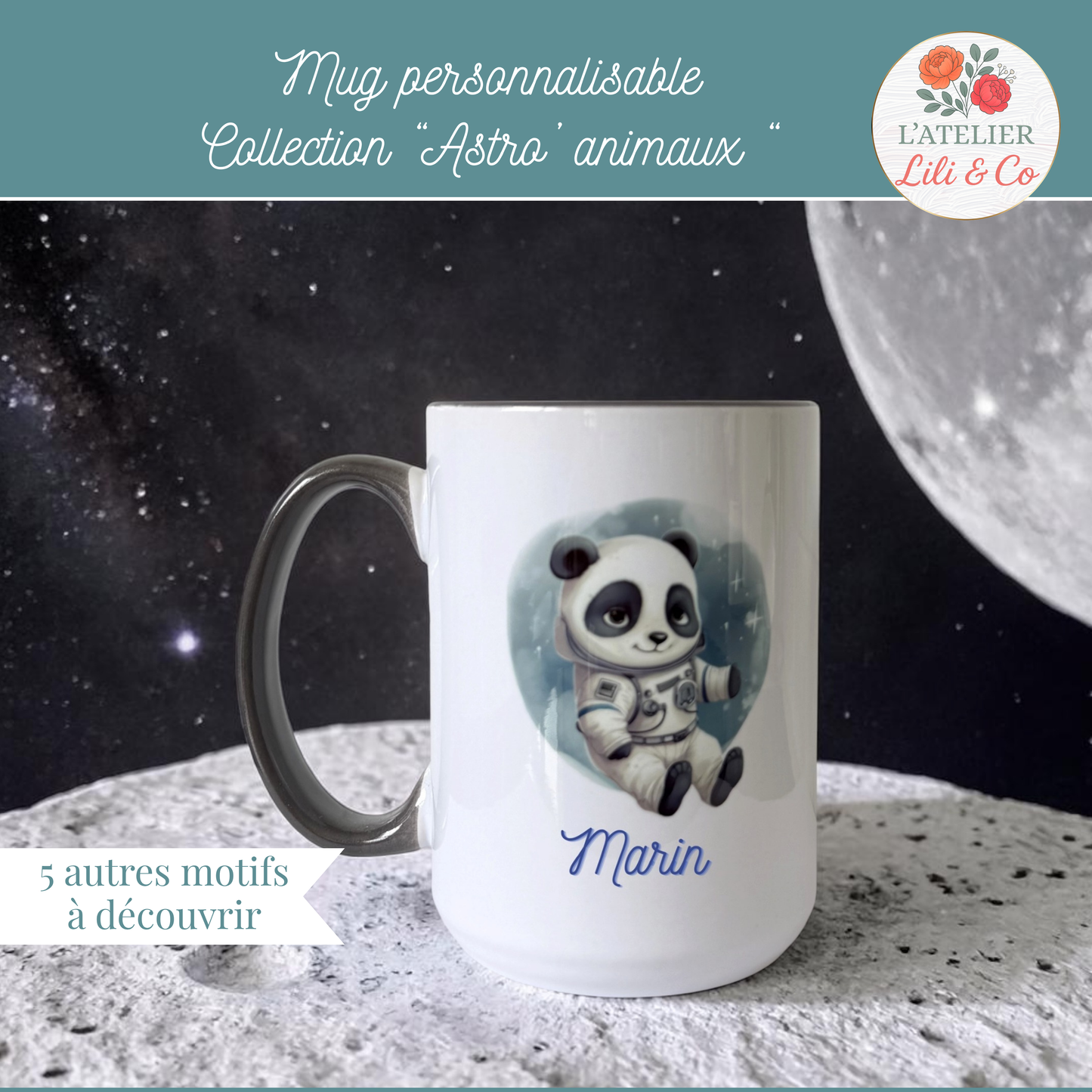 Mug collection "Astro'animaux"
