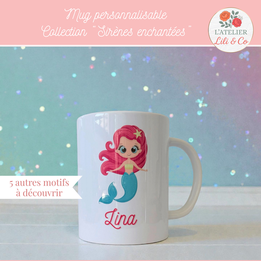 Mug collection "Sirènes enchantées"