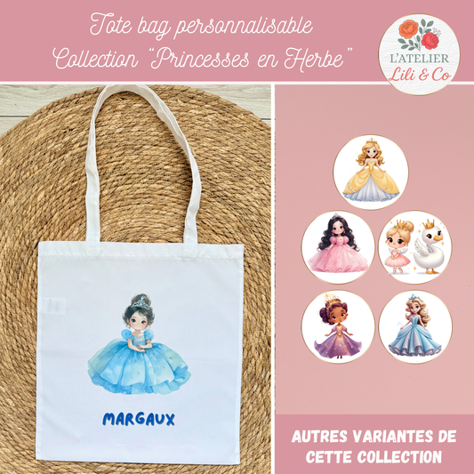 Tote bag collection "Princesses en herbe"