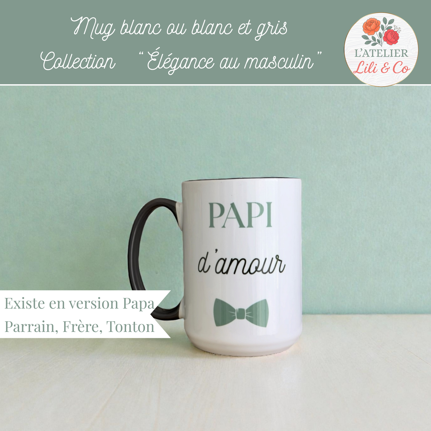 Mug collection "Élegance au masculin"