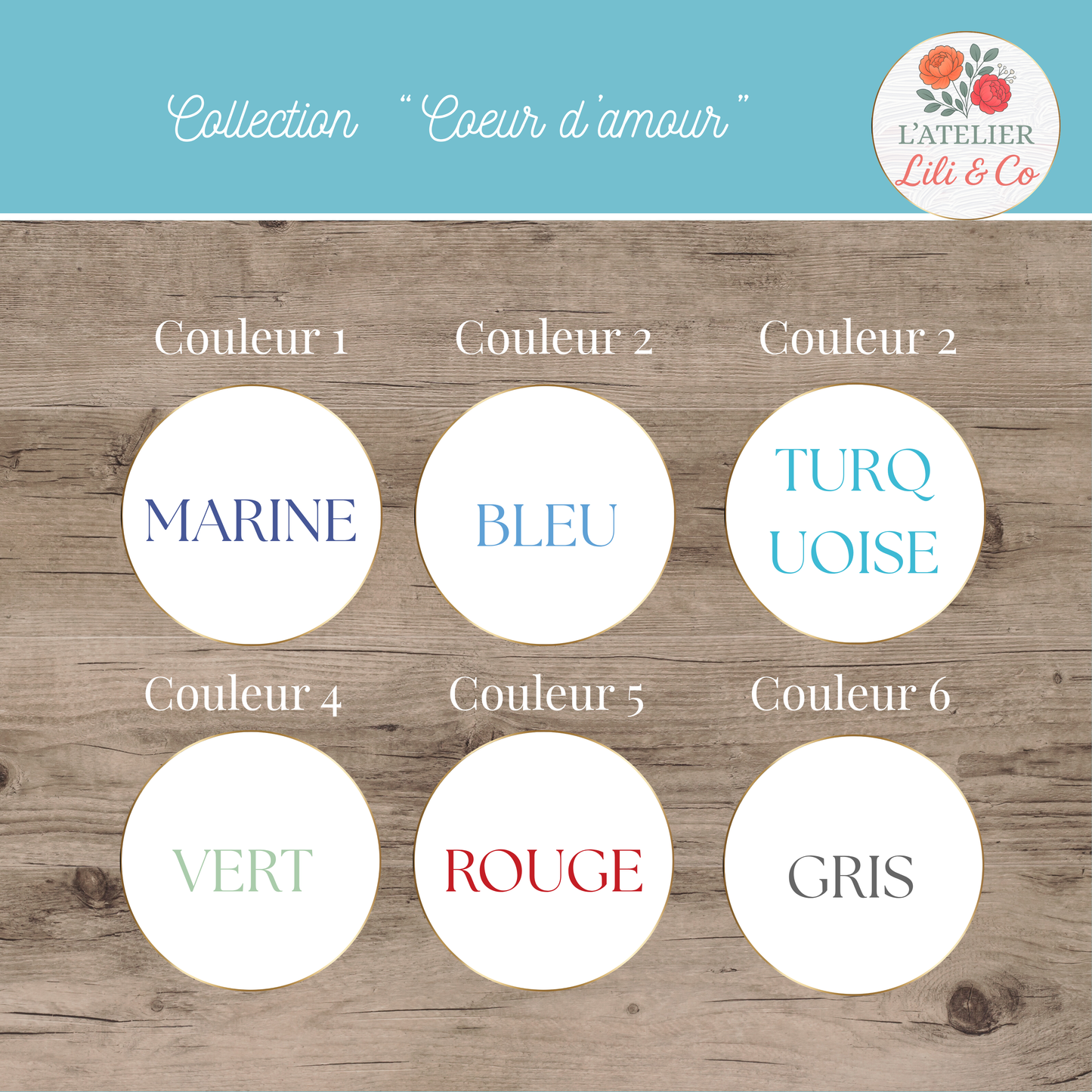 Mug collection "Coeur d'amour"