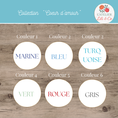 Mug collection "Coeur d'amour"