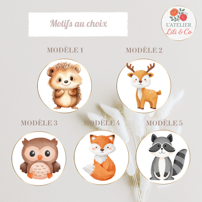 Tote bag collection "La petite tribu des bois"