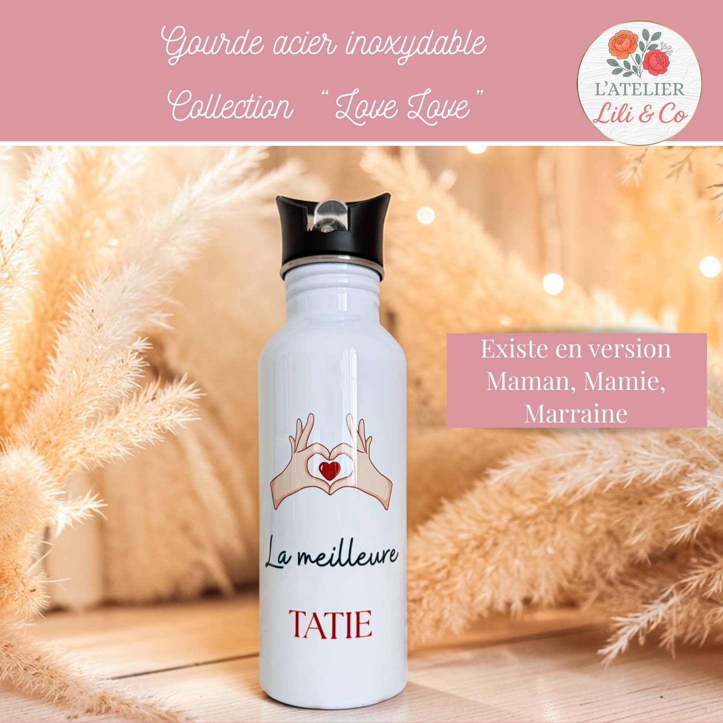 Gourde collection "Love love"