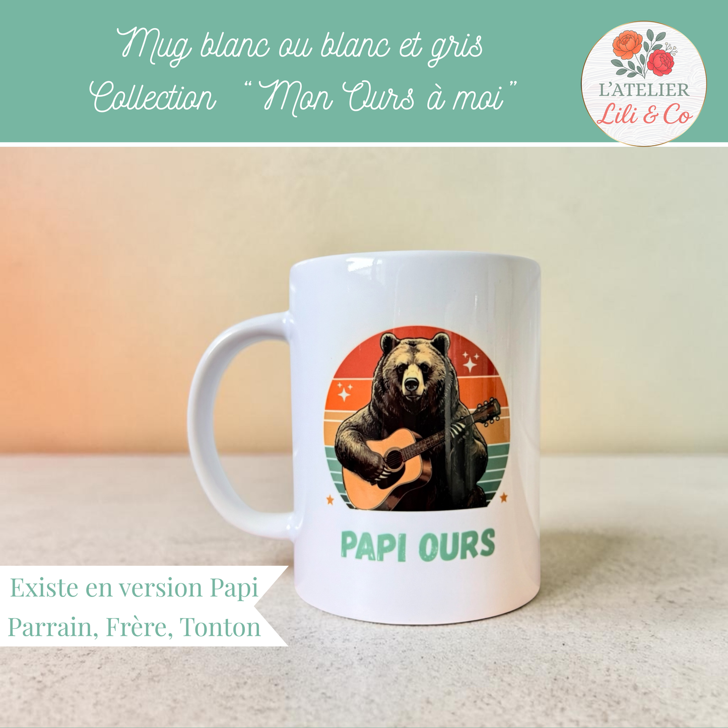 Mug collection "Mon ours à moi"