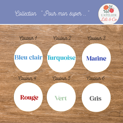 Gourde collection "Pour mon super.."