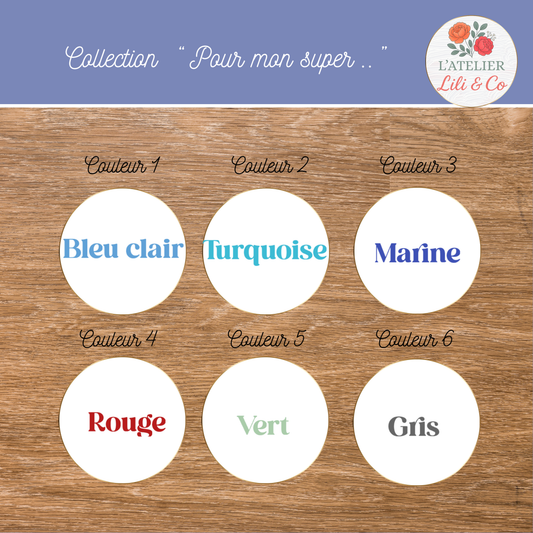 Gourde collection "Pour mon super.."